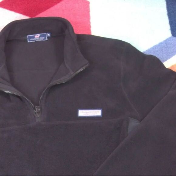 Vineyard Vines‎ 1/4 Zip Fleece Pullover Jacket Size XL - Picture 3 of 3